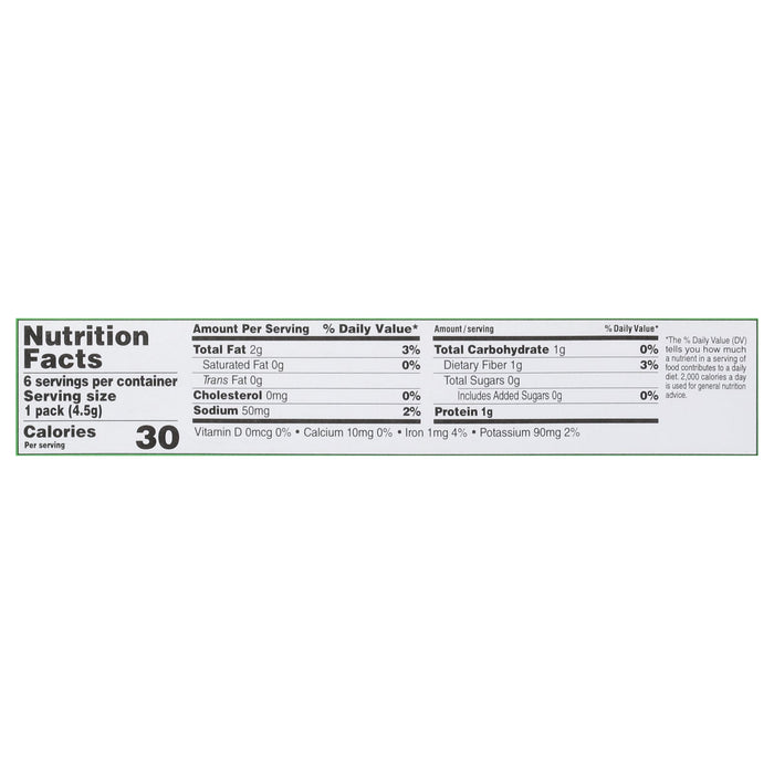 Bibigo Seaweed Snack Sesame - 6 Pack - 6/.16 Oz - Roasted Sesame Flavor