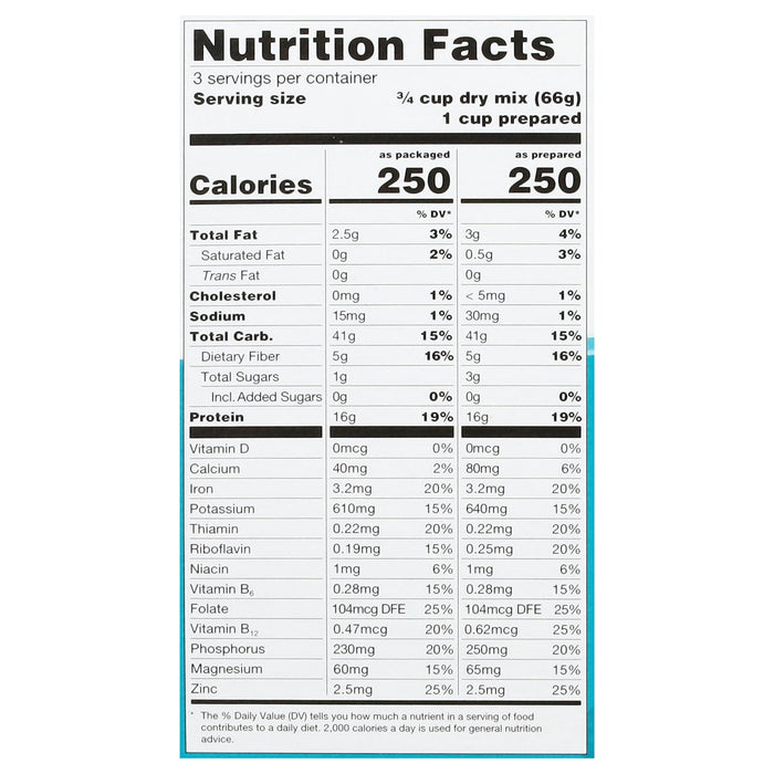 Chickapea Pasta One Pot Pepper Parmesan - Pack of 6 x 7 oz