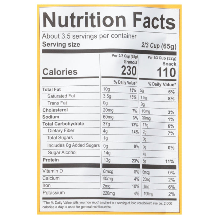 Nutrail Grnla Hny Protein - Pack of 6 - 8 oz Pouches