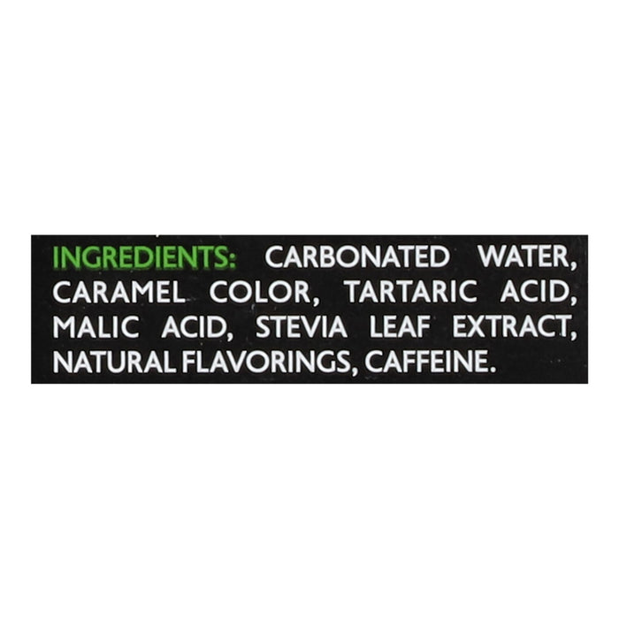 Green Cola - 6 Pack of 12 fl oz  - Zero Sugar Natural Flavors