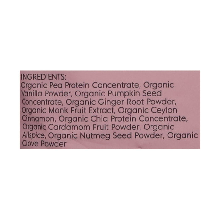 Truvani Organic Vegan Protein Powder - Vanilla Chai Plant-Based - 1.35 lb (21.59 oz)