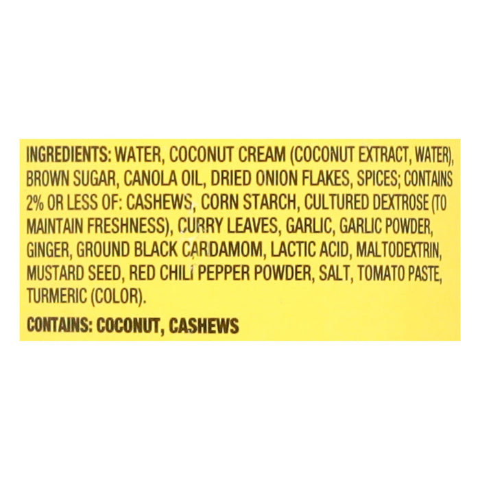 Tasty Bite South Indian Curry Simmer Sauce - (Pack of 6) 13 oz Pouches