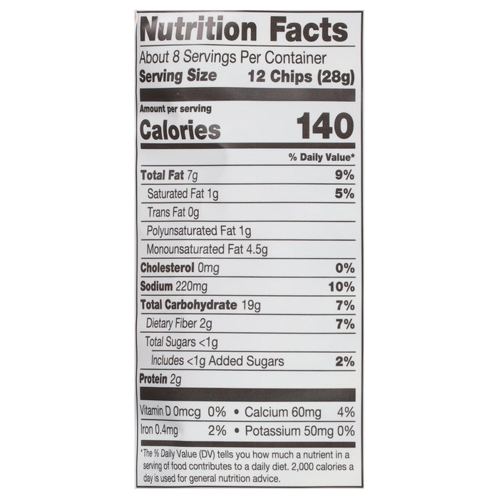 Late July Snacks Scorchin' Cheddar Tortilla Chips - Pack of 12 (7.8 Oz Bags)