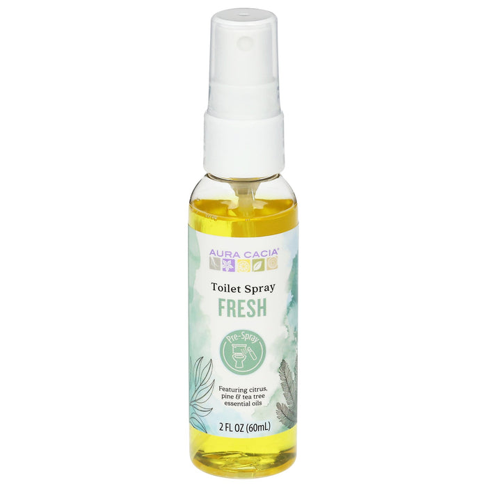 Aura Cacia Fresh Aromatherapy Toilet Spray, 2 fl oz