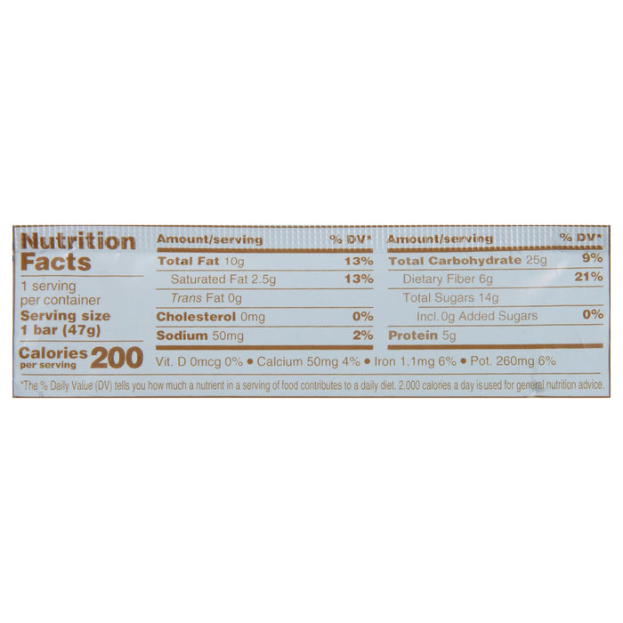 Jonesbar Organic Chocolate Peanut Butter Protein Bar, 12-Pack, 1.7 Oz