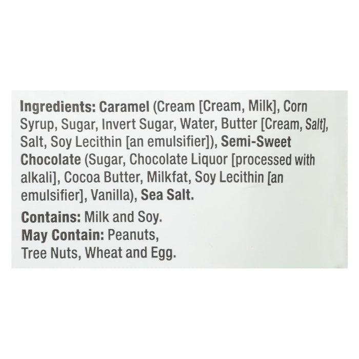 Sanders Dark Chocolate Sea Salt Caramel Thins, 6 oz - 6 Pack