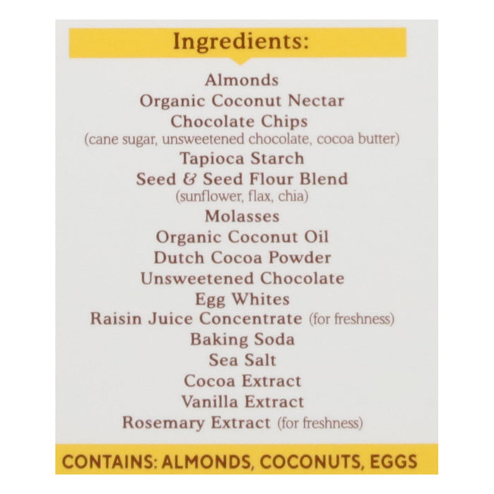 Simple Mills Soft Baked Almond Flour Brownie Bars - Chocolate Chip - 5.99 oz - 6 Count