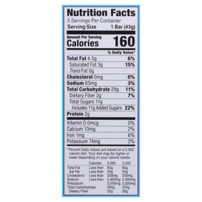 Bobo's Oat Bars - Soft Baked Fig Bars - Original Flavor - (6 Pack)