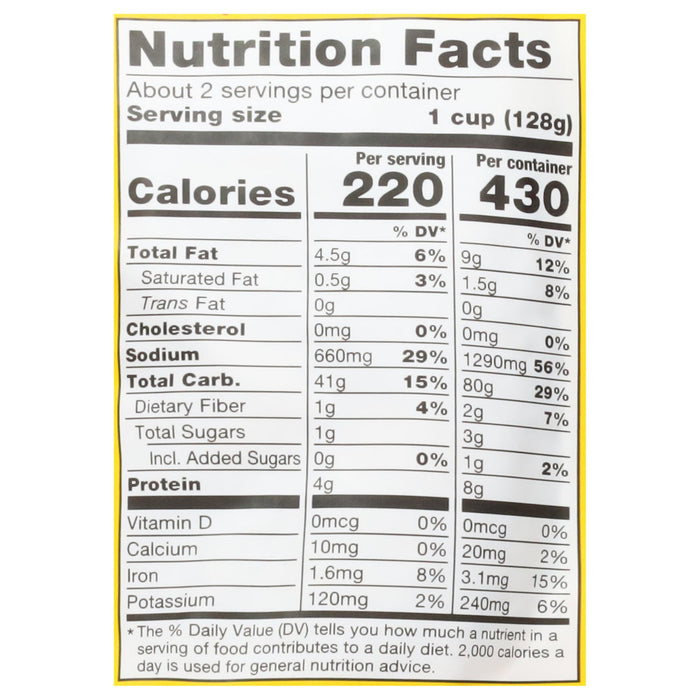 Vigo Rice Yellow, 90 Second Ready, 8.8 oz Pouches, Pack of 12