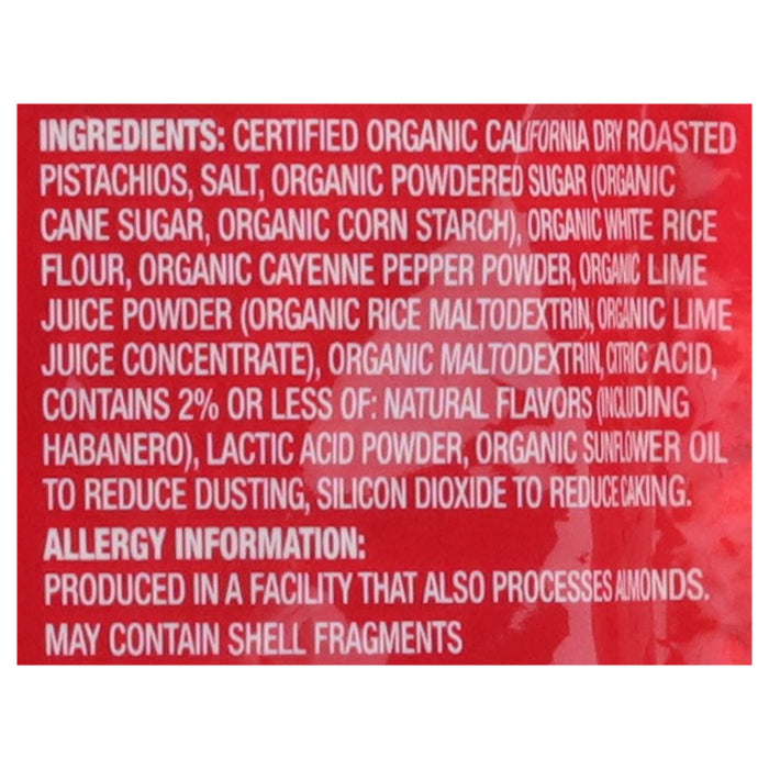 Nichols Farms Pistachios - Habanero Lime No Shell - (Pack of 12) 5 oz Bags