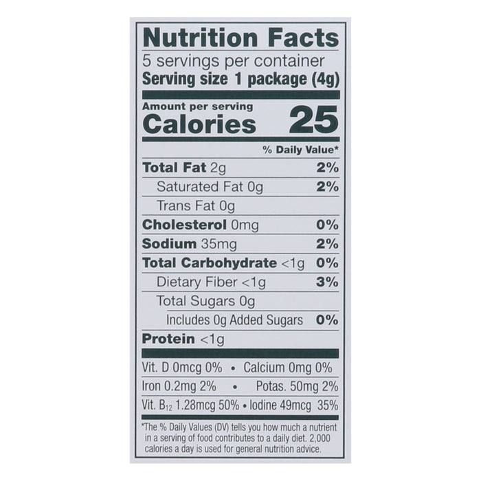 Gimme Organic Roasted Seaweed Snacks, Original, Avocado Oil, 5pk - Pack of 6 - 5/.14 Oz