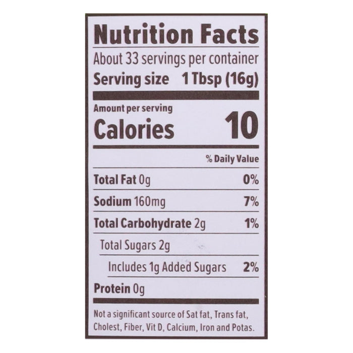 Primal Kitchen Ketchup: Organic A Tad Sweet (6-Pack) - 18.5 oz