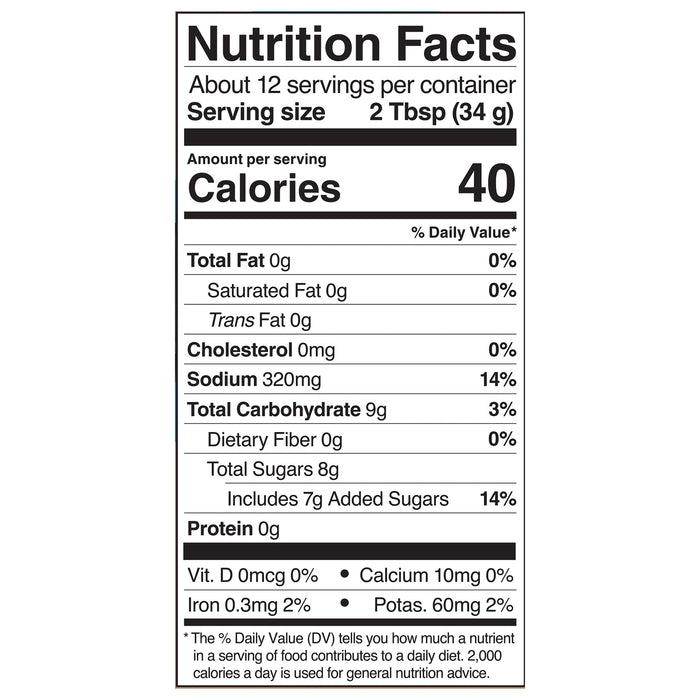 Flavortown Sauce Carolina BBQ (Pack of 6) - 14 oz  - Tangy Vinegar BBQ Sauce