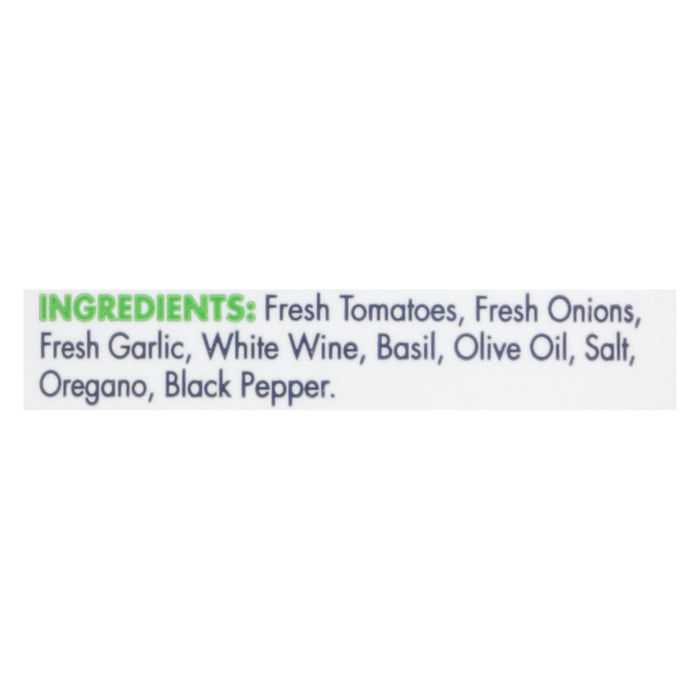 Yo Mama's Foods Tomato Basil Pasta Sauce, Gluten-Free, Vegan, Case of 6 (25 oz)