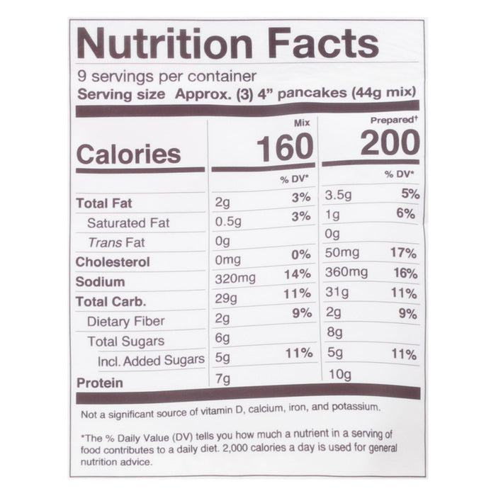 Miss Jones Baking Co. Organic Oat Pancake & Waffle Mix - Original (Pack of 6) - 13.99 Oz