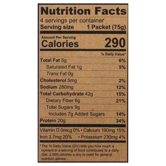 Kodiak Cakes Oatmeal Berries Cream - Pack of 6 - 4/2.65 oz Cups - High Protein Breakfast