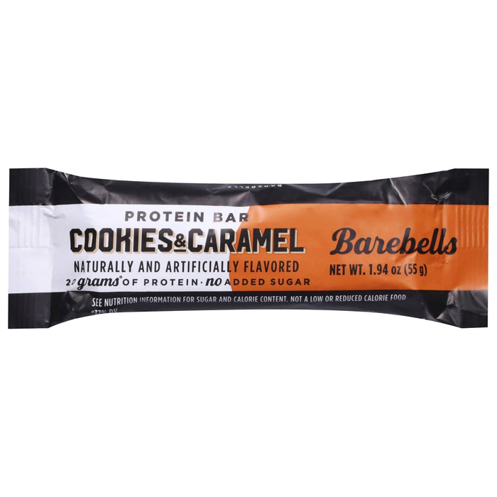 Barebells Protein Bar Cookies & Caramel - 12 x 1.94 Oz Pack