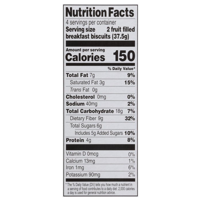 Olyra Raspberry Breakfast Biscuits - 6 x 5.3 Oz Case