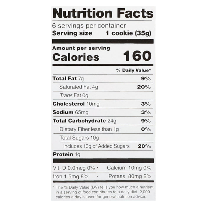 Schar Gluten-Free Soft Baked Double Chocolate Cookies, 7.4 oz, 6 Count