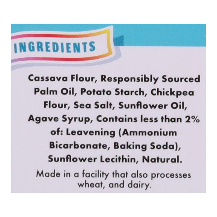 Fitjoy Cracker Round Original, 8 oz, (Pack of 8) - Gluten-Free Snack Crisps