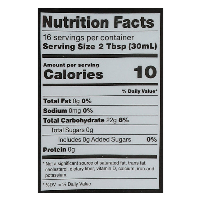 RxSugar Syrup Organic Cinnamon - 6 x 16 fl oz - Sugar Free Cinnamon Syrup