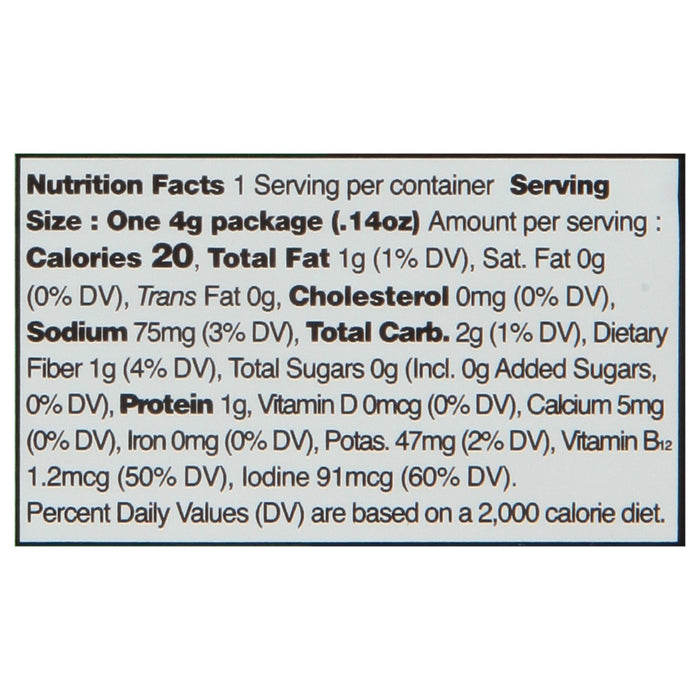 Ocean's Halo Wasabi Seaweed Snacks, .14 oz, 20-Count