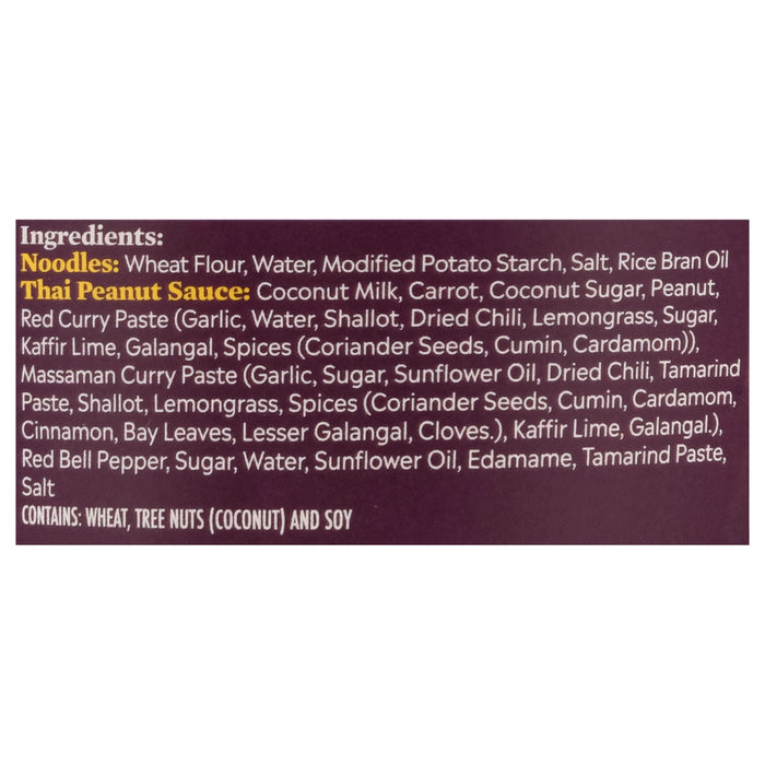 Watcharee's Thai Peanut Noodle Bowl - 6 x 9.88 Oz - Authentic Flavor