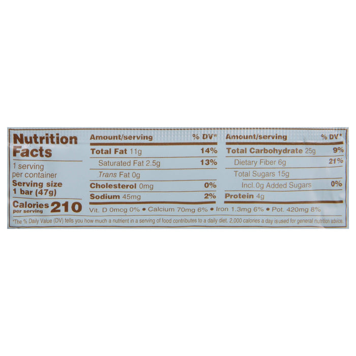 Jonesbar Organic Dark Chocolate Almond Bar - 1.7 Oz, (Pack of 12)