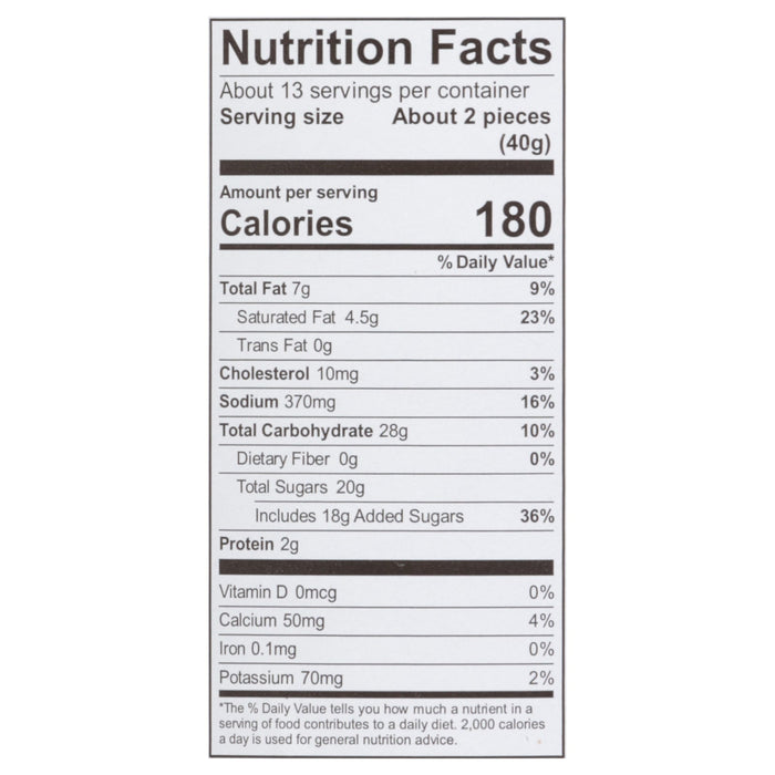 Sanders Milk Chocolate Sea Salt Caramels - 6 Count - 18 oz