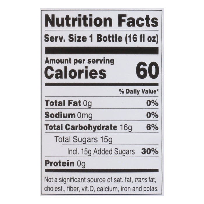 Just Ice Tea Organic Berry Hibiscus Tea, 16 fl oz, Pack of 12