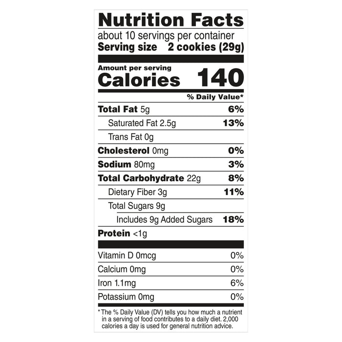 Glutino Mint Chocolate Gluten-Free Cookies, 8 Count, 10.5 oz