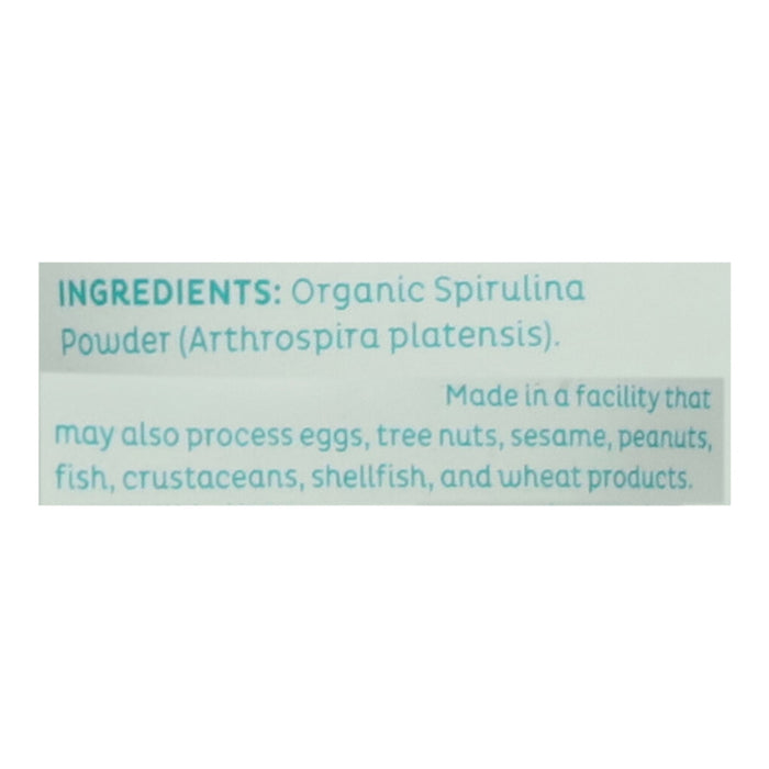 Kos Organic Spirulina Powder - 7.4 oz - Single Pack