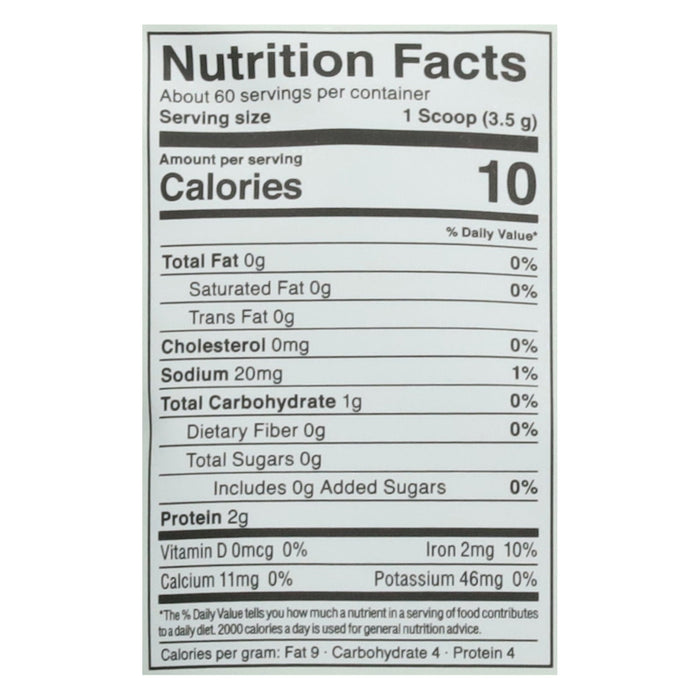 Kos Organic Spirulina Powder - 7.4 oz - Single Pack