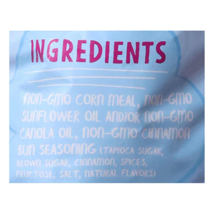 Like Air Puffcorn Cinnamon Bun (Pack of 12) - 4 oz Bags - Sweet & Crunchy Snack