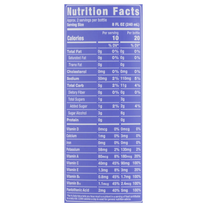 Roar Organic Blackberry Lemonade - Pack of 12 (18 fl oz) - Hydrating Electrolyte Beverage