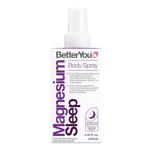 Betteryou - Magnesium Sleep Body Spray, 3.38 fl oz - Natural Sleep Aid