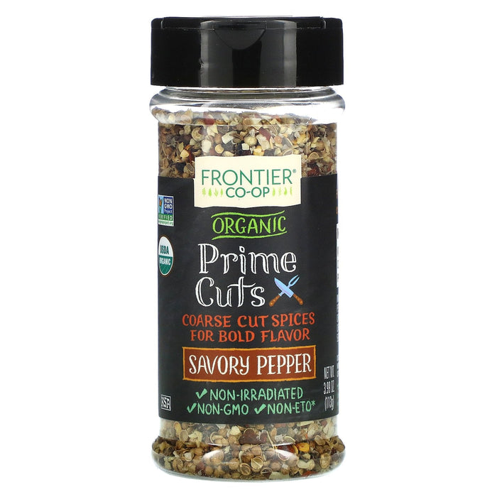 Frontier Natural Products Coop - Prime Cut Savory Pepper - 3.99 Oz