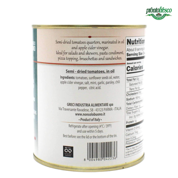 Greci Prontofresco Semi-Dried Red Rustic Roasted Tomatoes