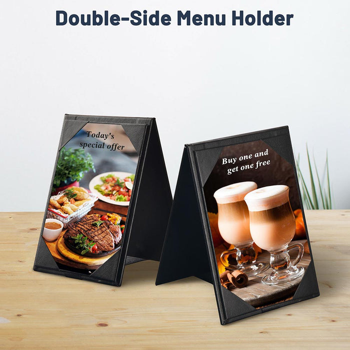 Yescom LED Backlit Table Tent Double Sided 5.5x8.5in Menu Stand