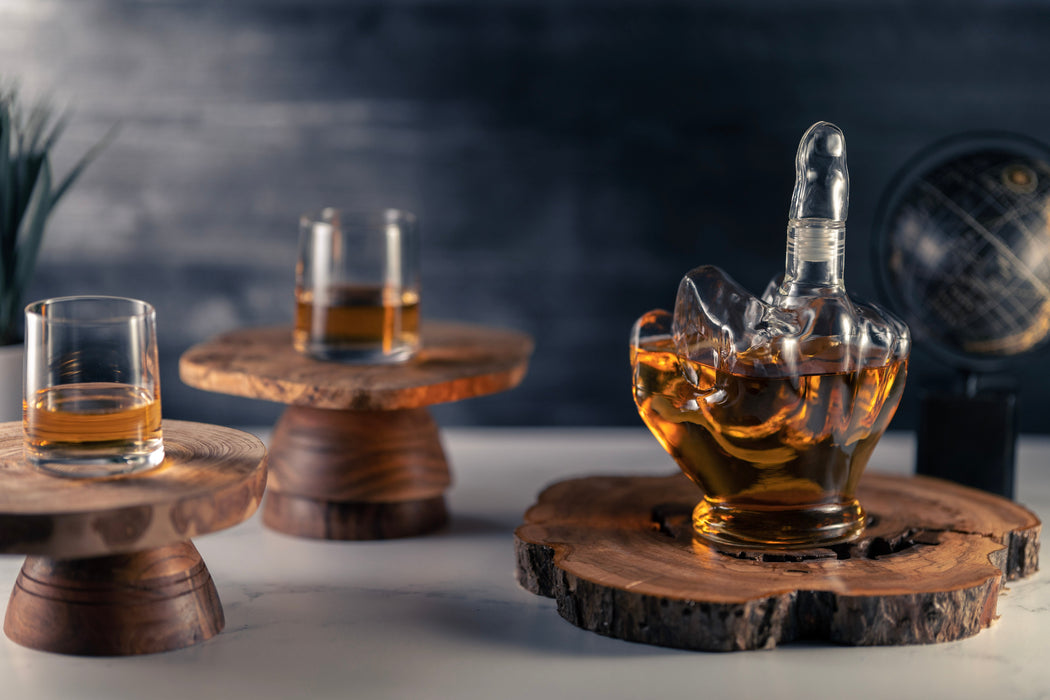Middle Finger Novelty Whisky Decanter by The Wine Savant