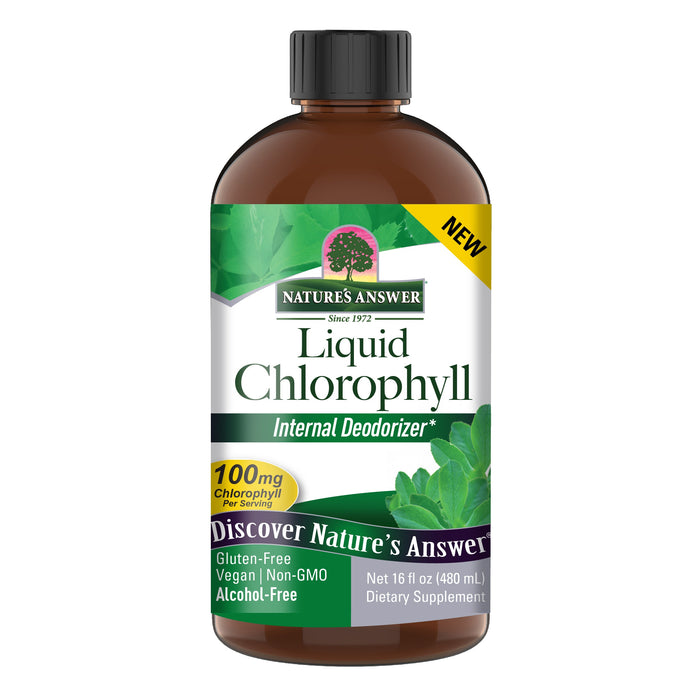 Nature's Answer Chlorophyll Liquid - Vitality Boost, 16 Fl Oz
