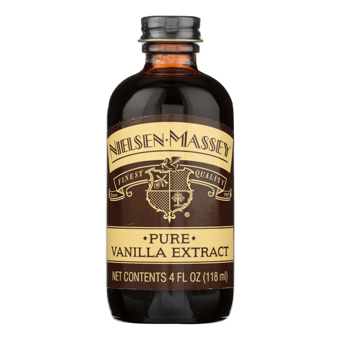 Nielsen-Massey Finest Quality Pure Vanilla Extract (8x 4 Fl Oz) for Baking | Intense Vanilla Flavor, Kosher, Non-GMO