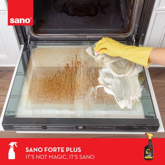 Forte plus - Concentrated Foam Oven & Stove Cleaner | 750 ML | sano