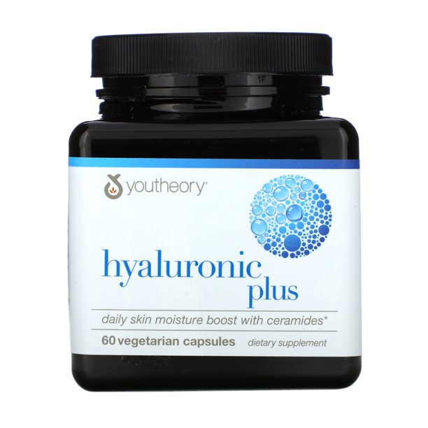 Youtheory Hyaluronic Plus Enhanced Absorption, 60 Capsules