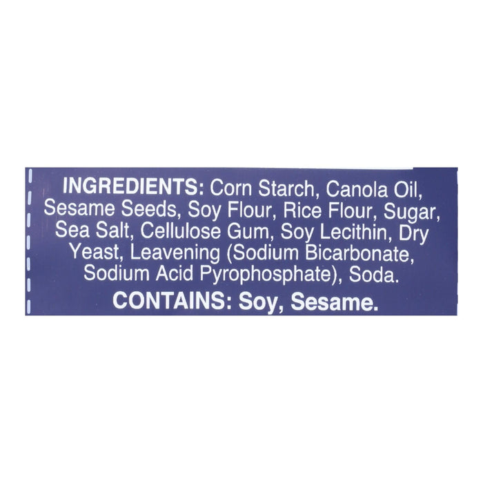 Gratify Pretzel Thins – Sesame Flavor, Gluten-Free & Vegan, 10.5 oz (Case of 6)