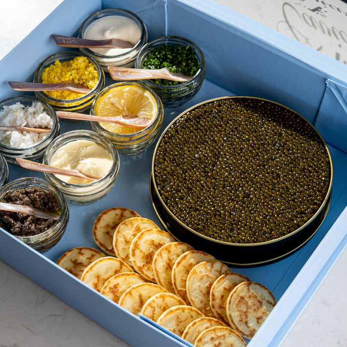 The Complete Caviar Set 250g of Kaluga Classic