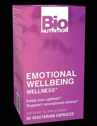Bio Nutrition Emotional Wellbeing, 60 Vcaps - Mood Support