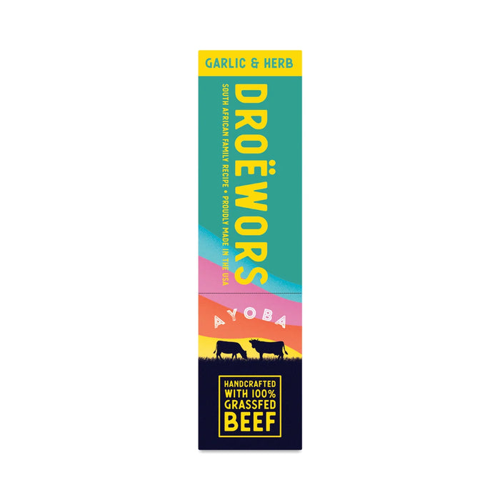 Ayoba-yo Beef Stk Droewrs Gar Hrb - 1 oz Case of 12"