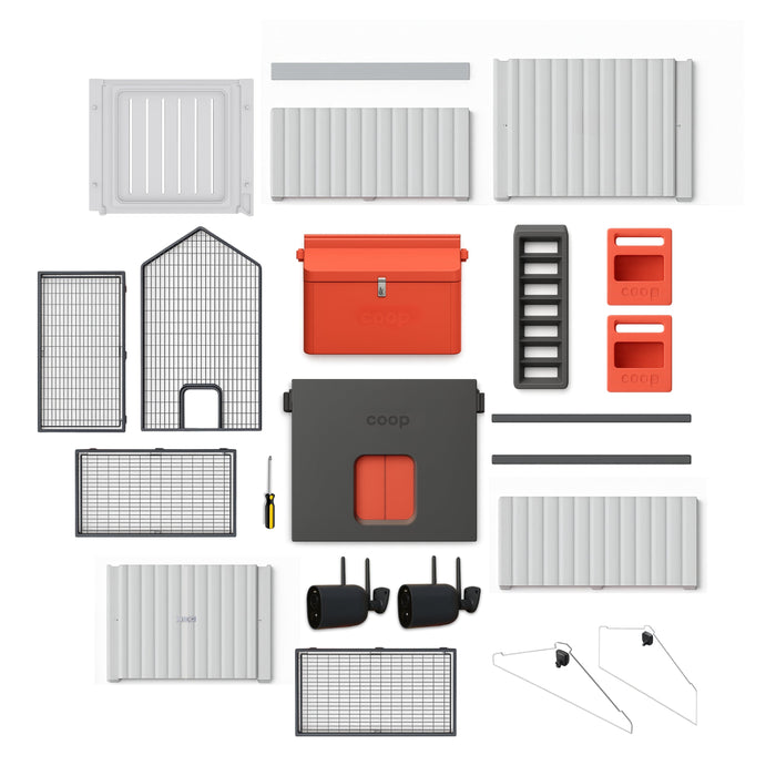 The Smart Coop + XL Steel Run
