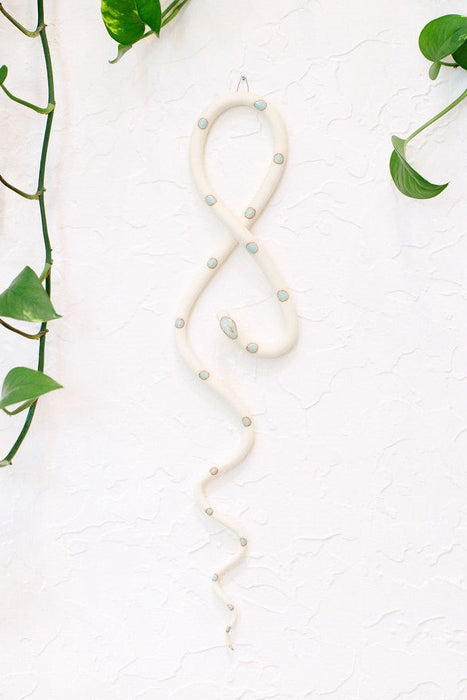 Ceramic Wall Snake